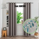 cortinas para ventanas medida 3x2.30 m