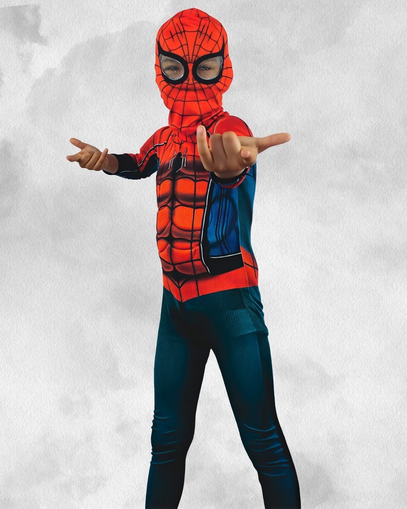 Disfraz del hombre araña