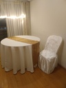 Mantel para mesa de 2.70 m de diámetro