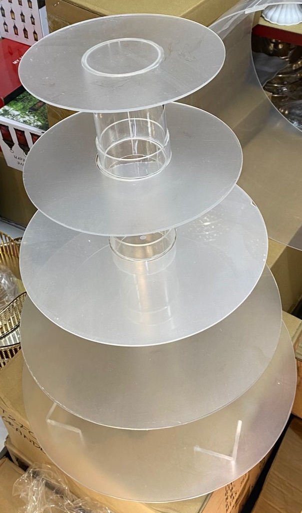 Porta Cupcake de acrílico