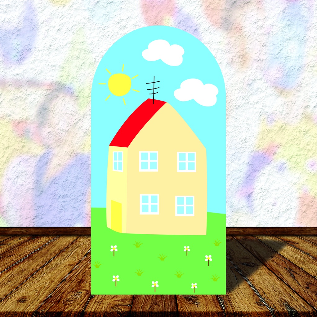 Sublimado para puerta 2x1 ovalada pepa