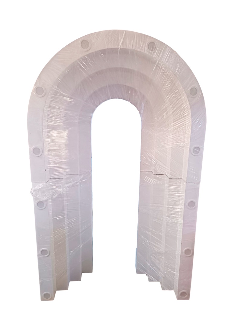 Arco infinito de 2x1 m con focos para decoraciones