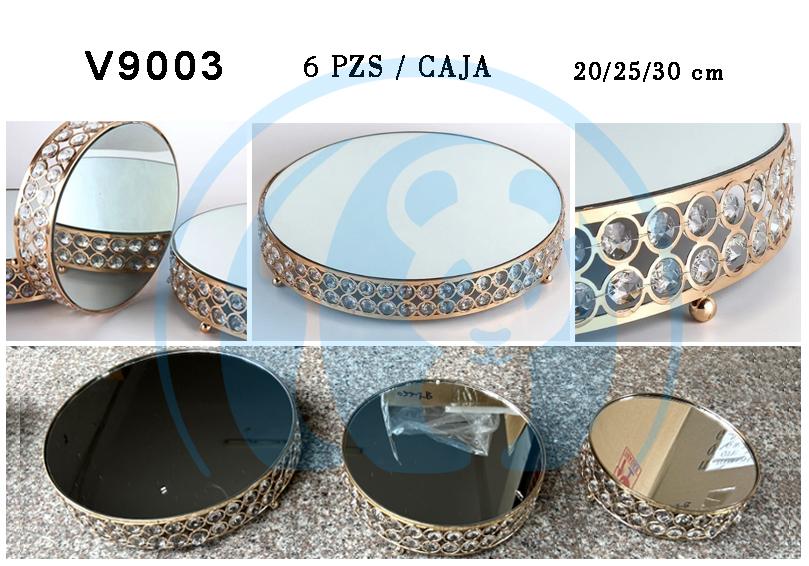 Juego de bandejas de 2 filas princesa