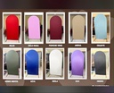 Funda para puertas 2x1 m para decoraciones unicolor
