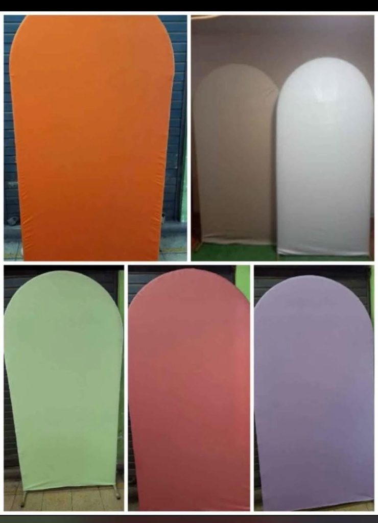 Funda para puertas 2x1 m para decoraciones unicolor