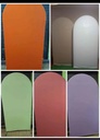 Funda para puertas 2x1 m para decoraciones unicolor