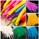 Bolsa de globos pencil latex 100 unid. variados