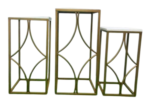 Juego de Mesa tipo estrella 3 piezas