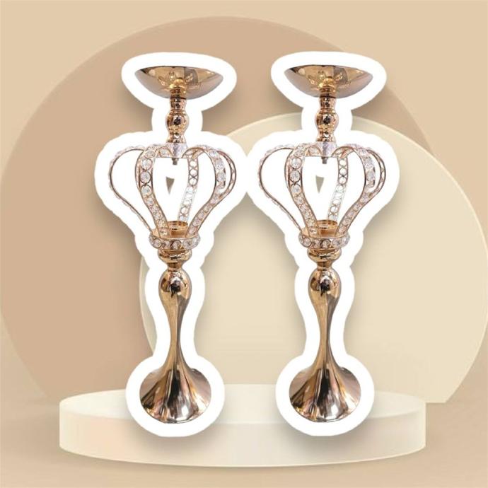 Floreros para decoraciones corona 2 piezas