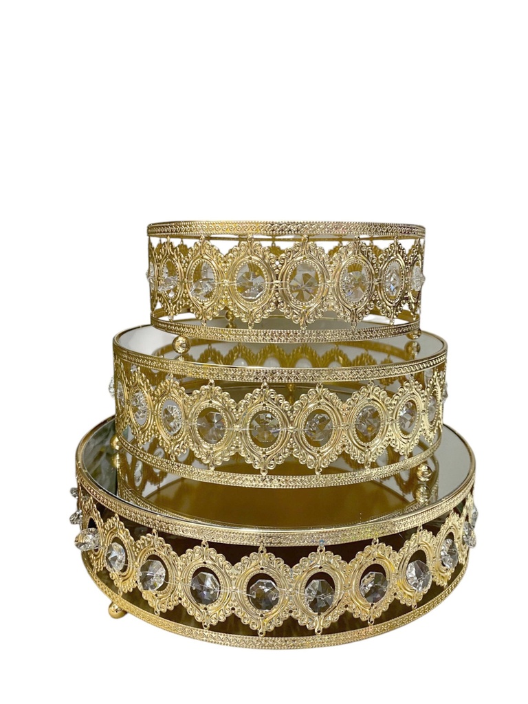 Juego de bandeja espejos 3 piezas