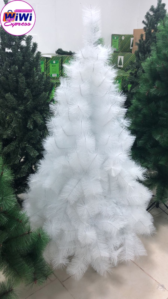 Arbolito para navidad 1,50 metros en Blanco