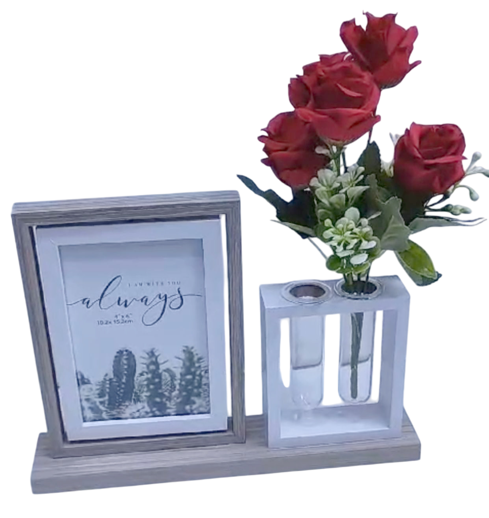 Porta fotos giratorios y adorno