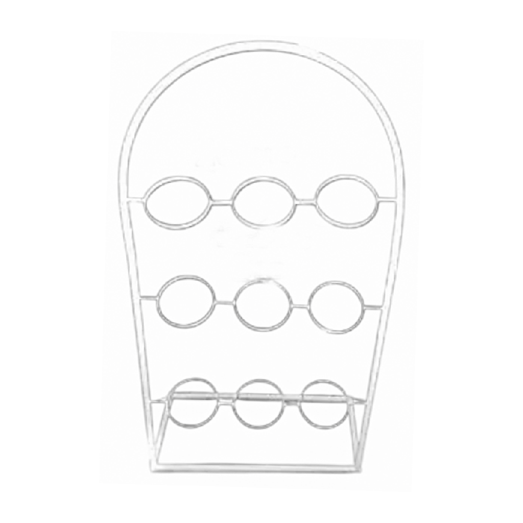 Porta flores de metal