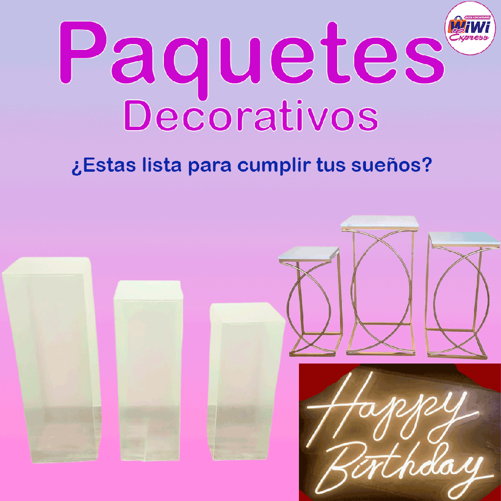 Combo decorativo inicial 2