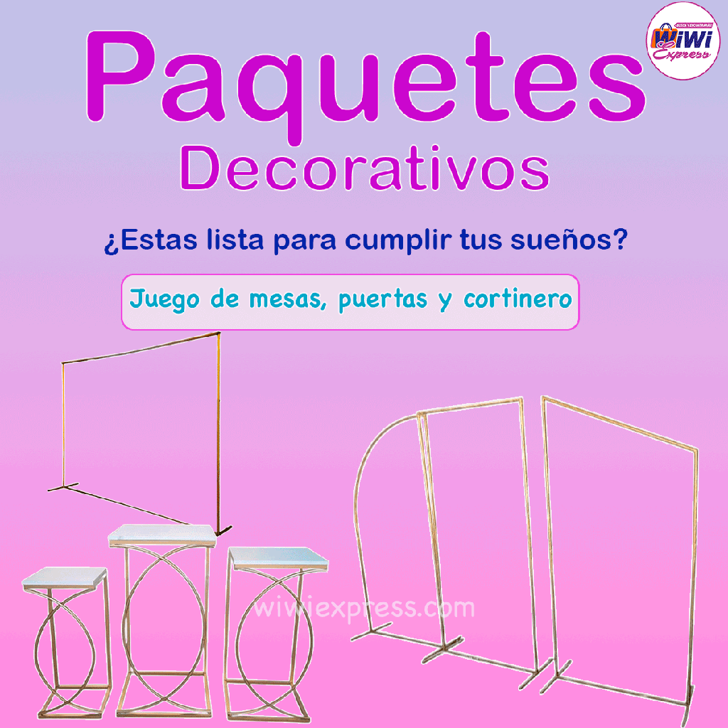 Combo decorativo inicial 9