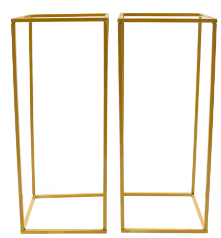 Centros de mesas para flores 40x15 cm 2 piezas