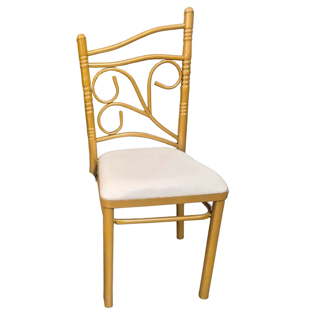 Sillas Tiffany modelo flor para eventos color blanco