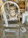 Porta flores de metal ideal para decoraciones (Grande)