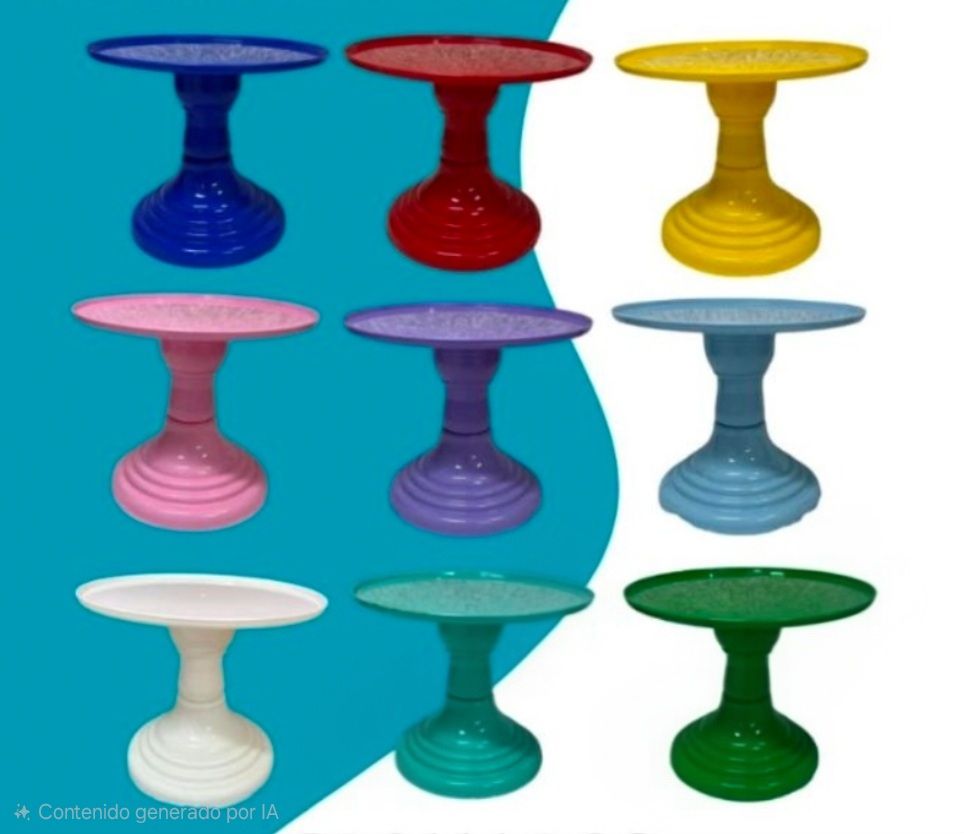 Porta torta de 32 cm para decoraciones 12 unidades