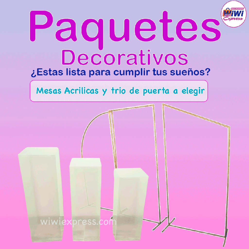 Combo decorativo inicial 20