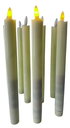Velas Led Con Pila Decorativas Efecto Cera Paquete X 12
