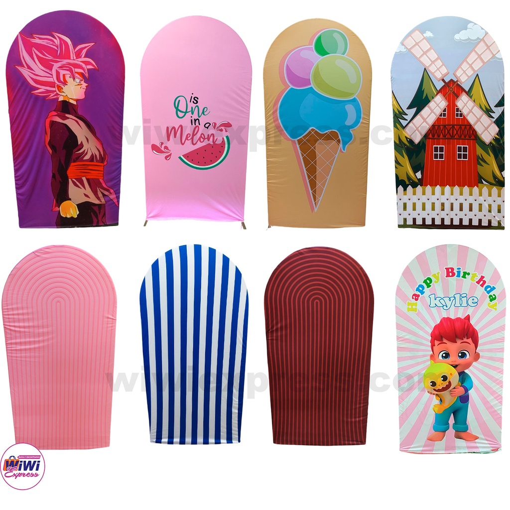 Sublimado o fundas para puerta 2x1 ovalada temáticas