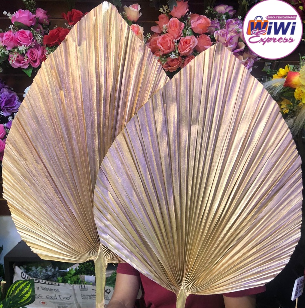 Hojas doradas para decoraciones