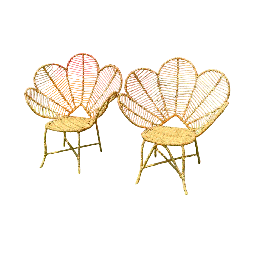 Silla Flor de Yute – Elegancia Natural para tus Decoraciones