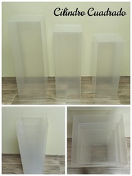 Cubo en Acrílico Transparente de 4 mm de grosor