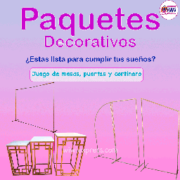 Combo decorativo inicial 10