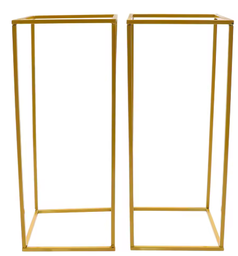 Centros de mesas para flores 40x15 cm 2 piezas