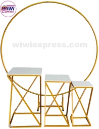 Juego de Mesa  x3  en forma de Z